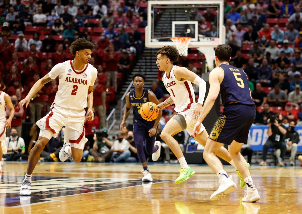Jusaun Holt against Notre Dame, 2022 NCAA Tournament