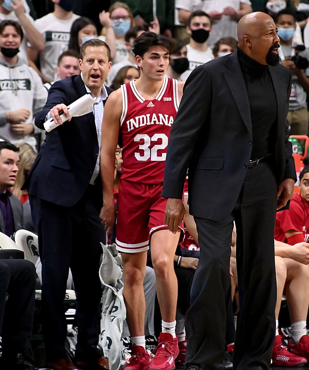 Dane Fife (left) was let go after one season as an assistant coach to Mike Woodson. The news was released by the school on Wednesday. (USA TODAY Sports)