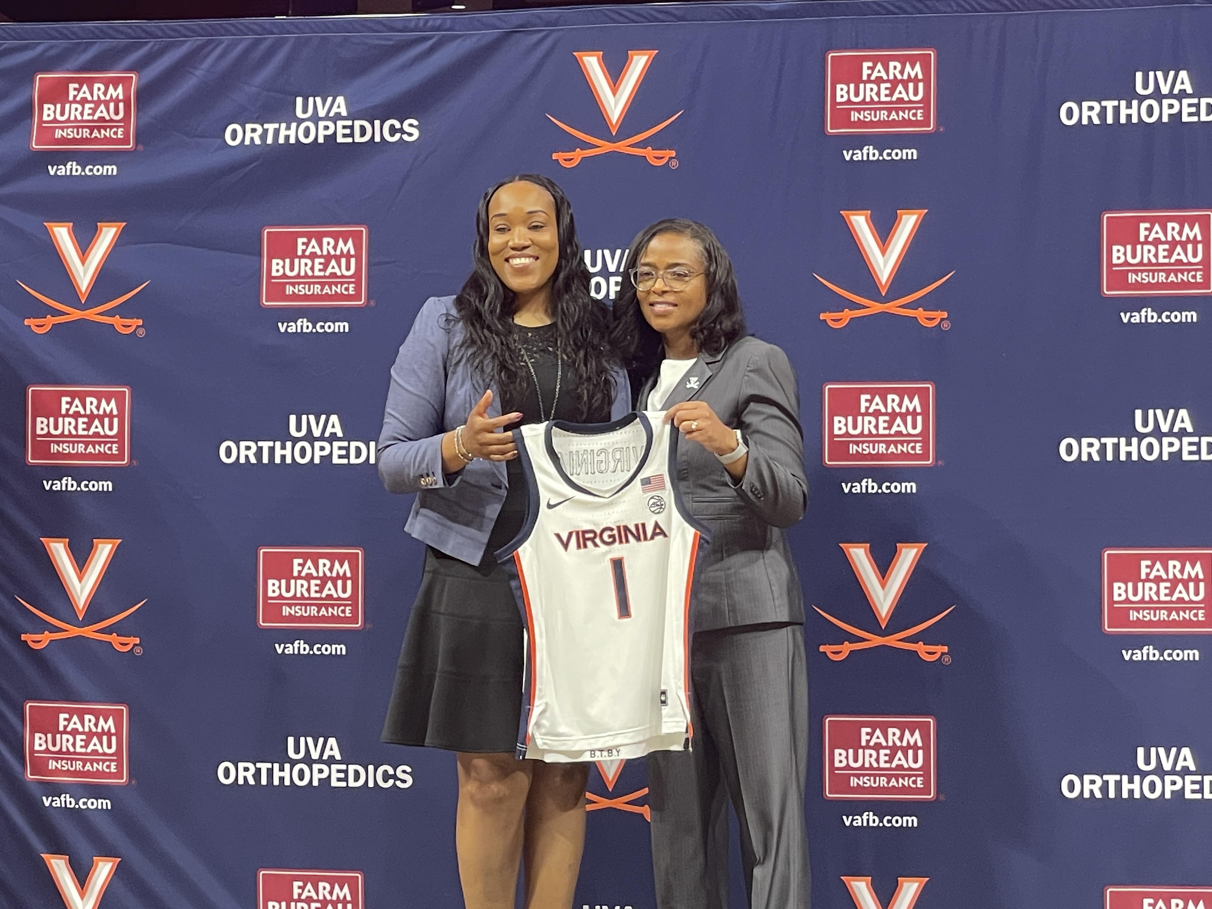 Amaka Agugua-Hamilton Introduced as Virginia Women's Basketball Head ...