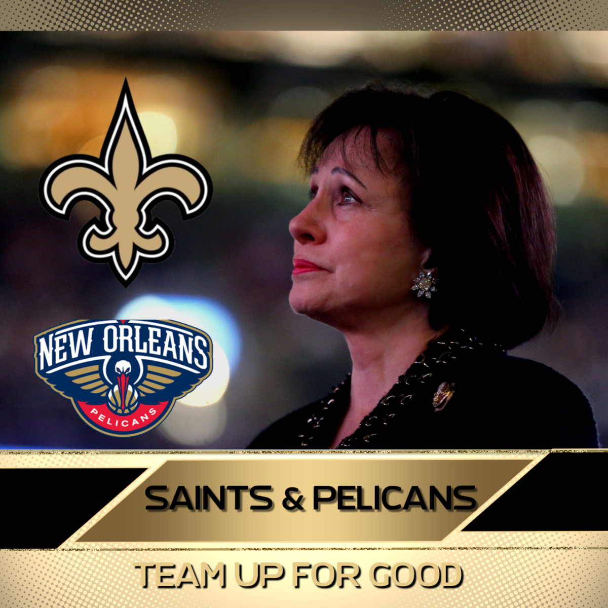 New Orleans Saints and Pelicans Team Up for Tornado Relief