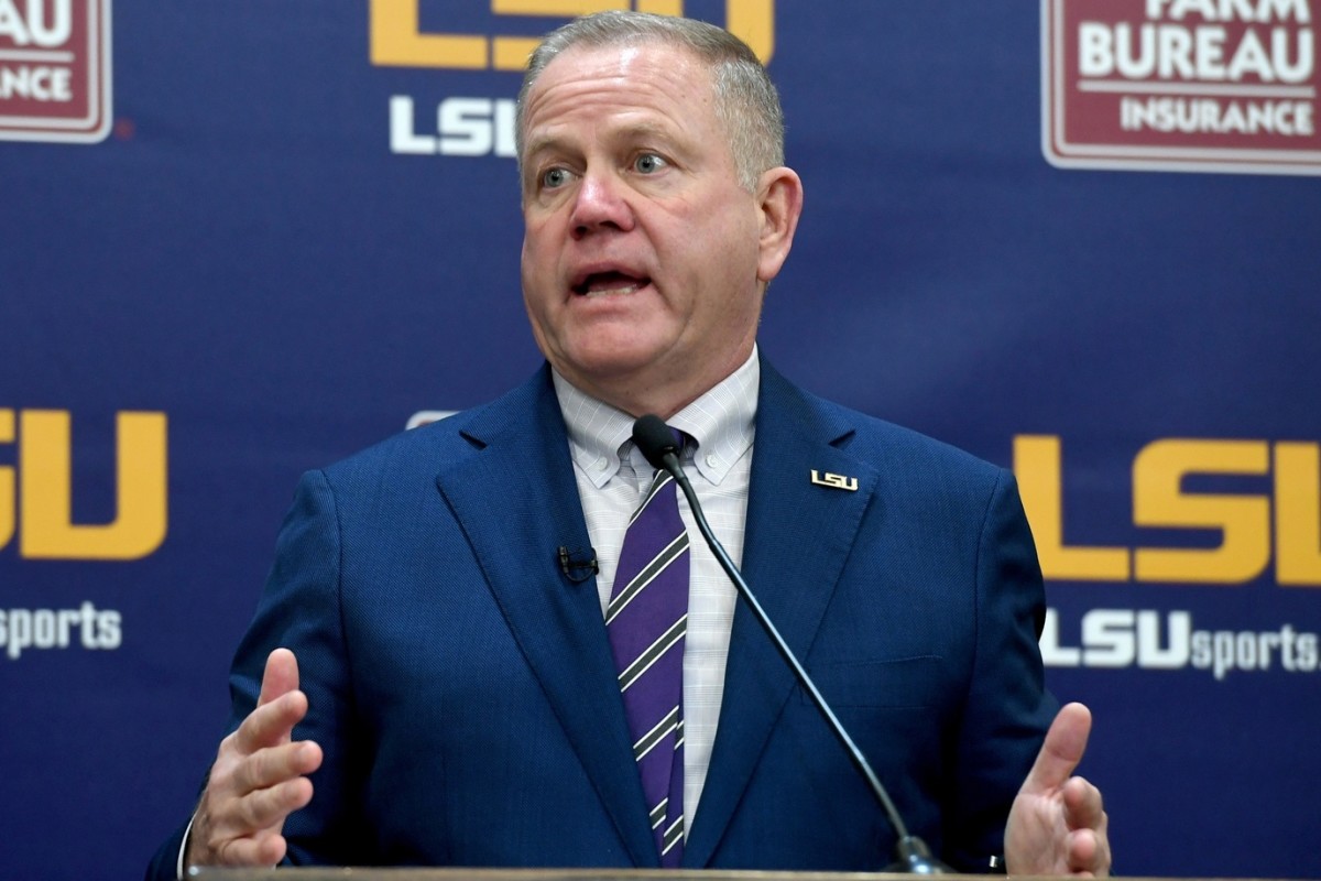 brian kelly lsu