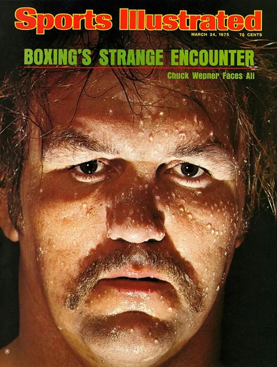 Chuck Wepner on the cover of Sports Illustrated