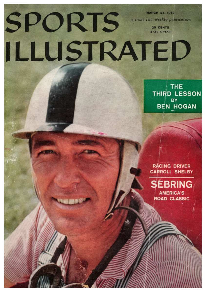 Carroll Shelby on the cover of Sports Illustrated