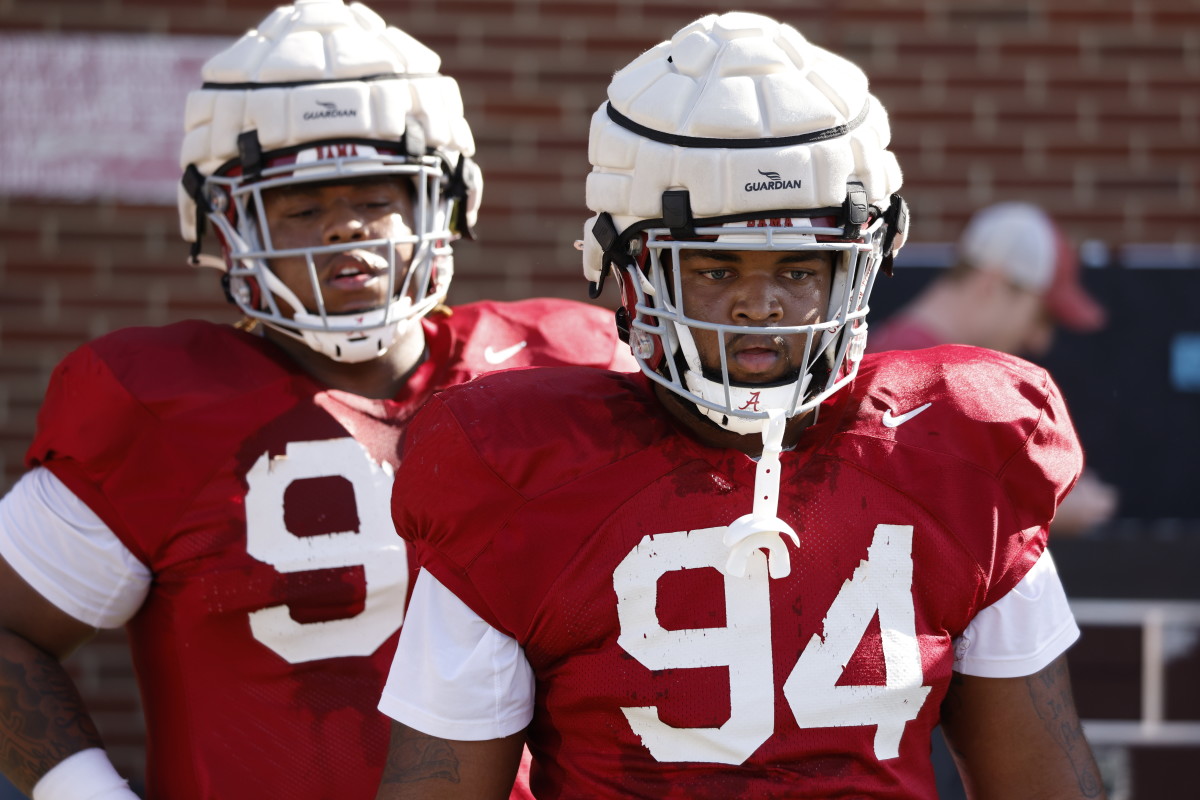 Alabama defensive lineman D.J. Dale