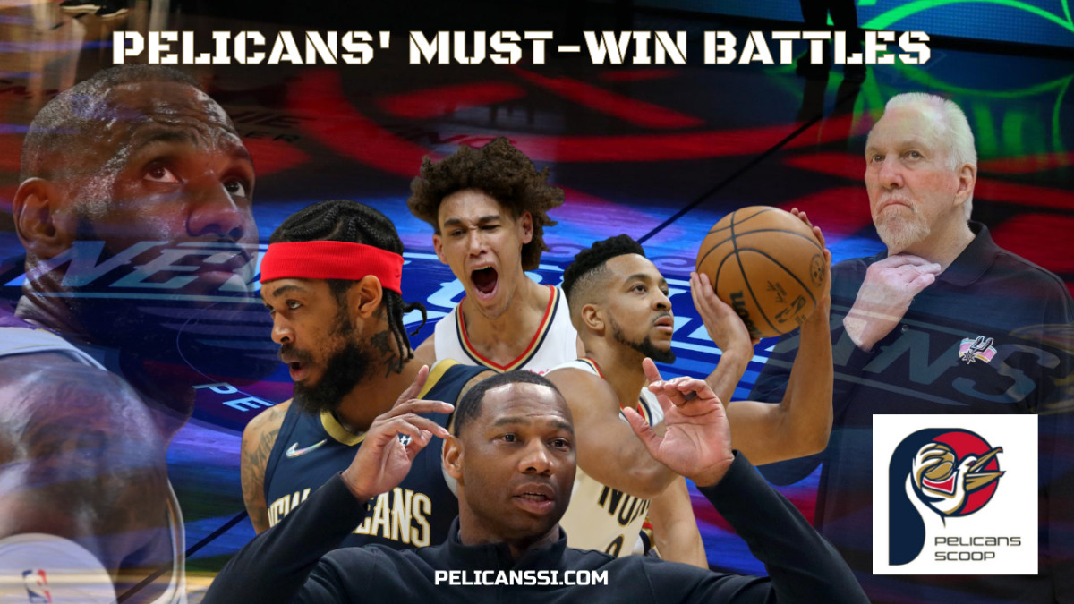 Pelicans Weekend Must-Win Games
