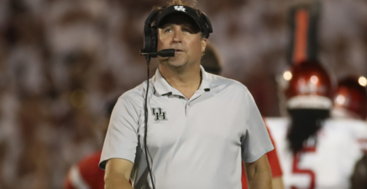 Houston has improved under coach Dana Holgorsen and feels it can make a push in the College Football Playoff rankings.