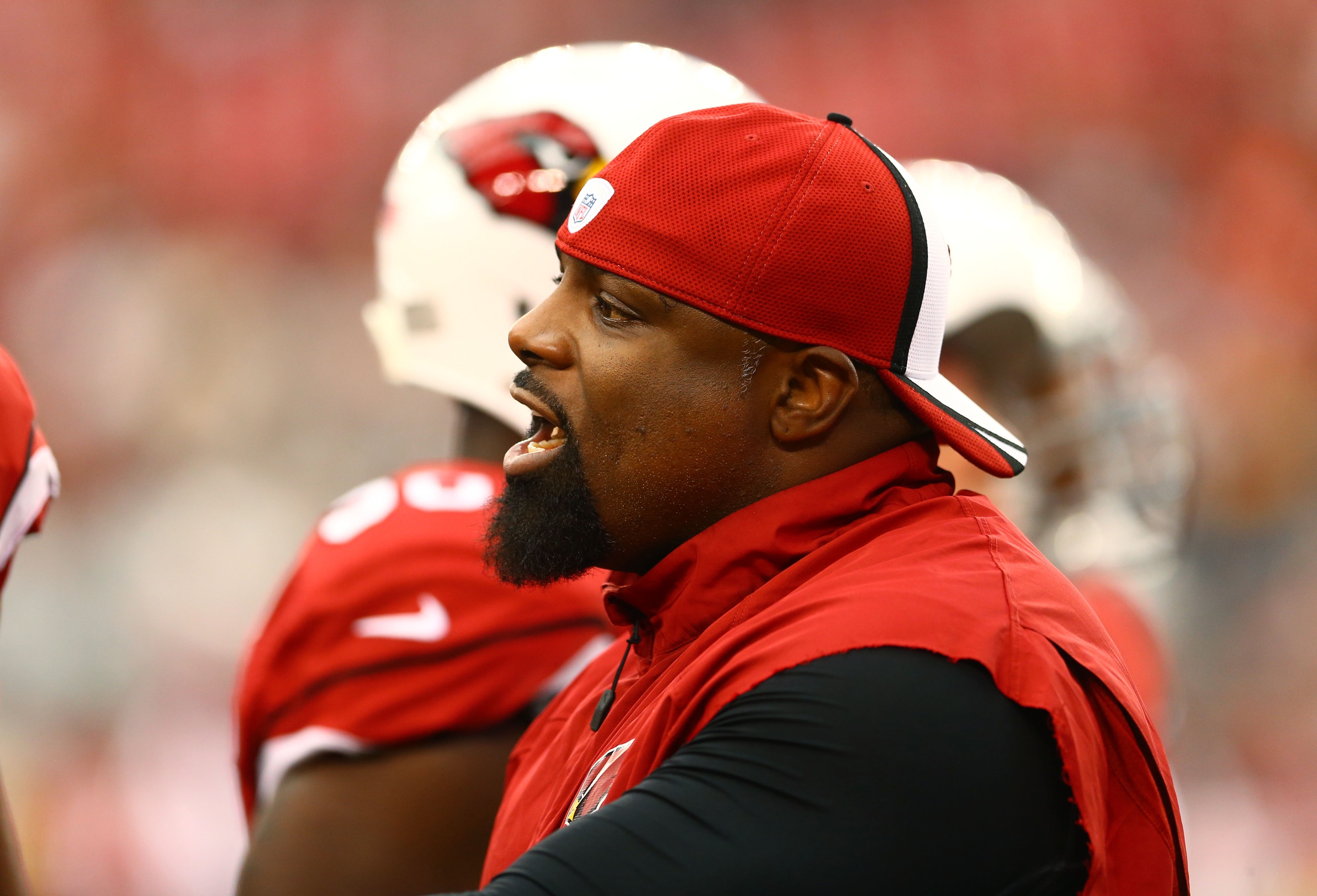 Jacksonville Jaguars Assistants Brentson Buckner, Bernie Parmalee