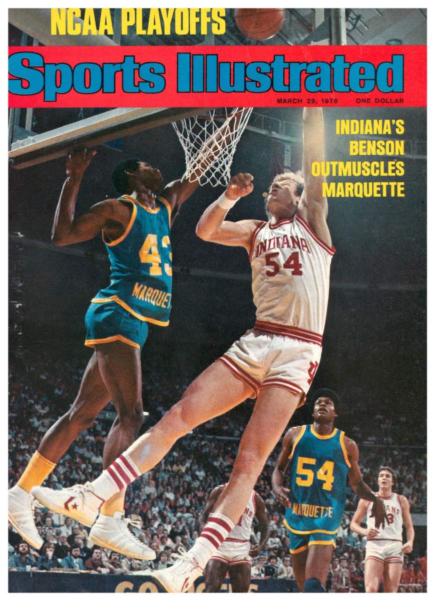 Cover of 1976 Sports Illustrated featuring Marquette and Indiana
