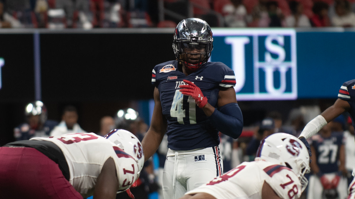 NFL Draft Profile James Houston, Linebacker, Jackson State Tigers Visit NFL Draft on Sports