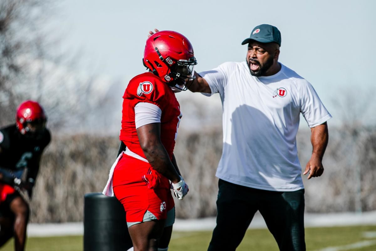 Jaylon Glover, Quinton Ganther, Utah Spring Camp.