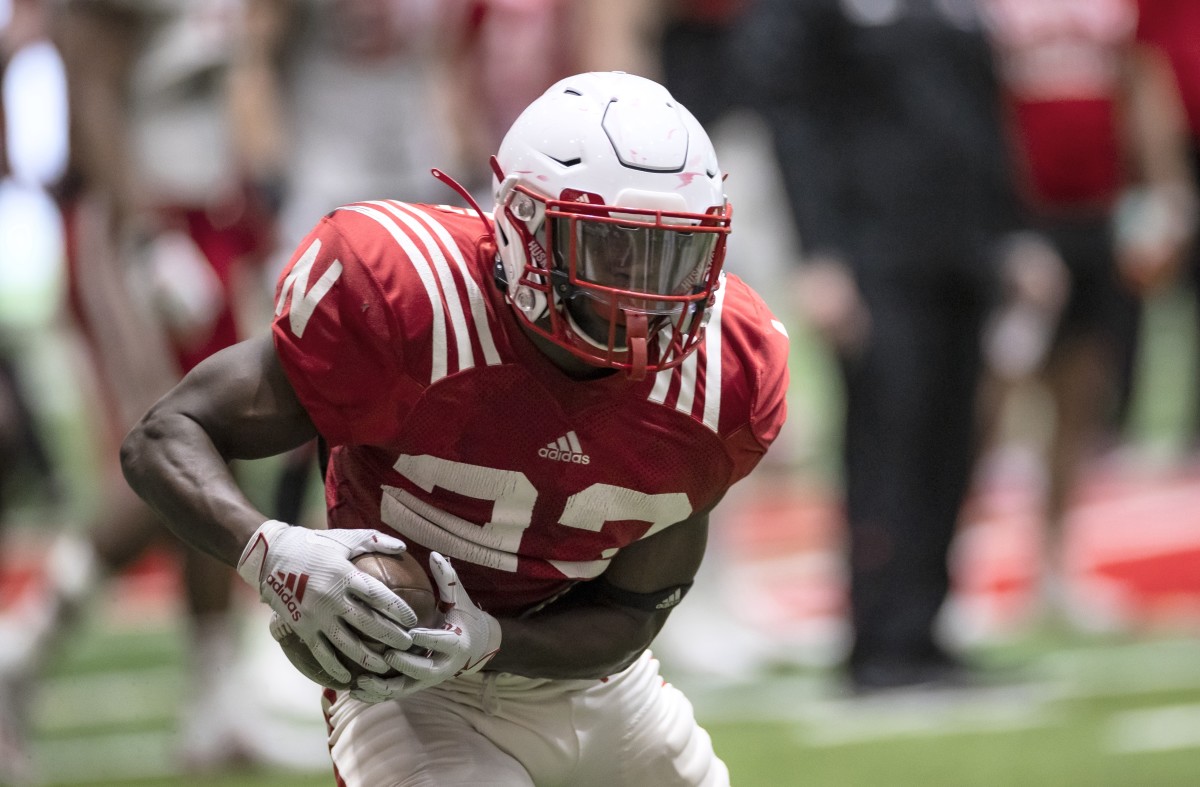 Anthony Grant running back spring practice 2022.03.30 3058