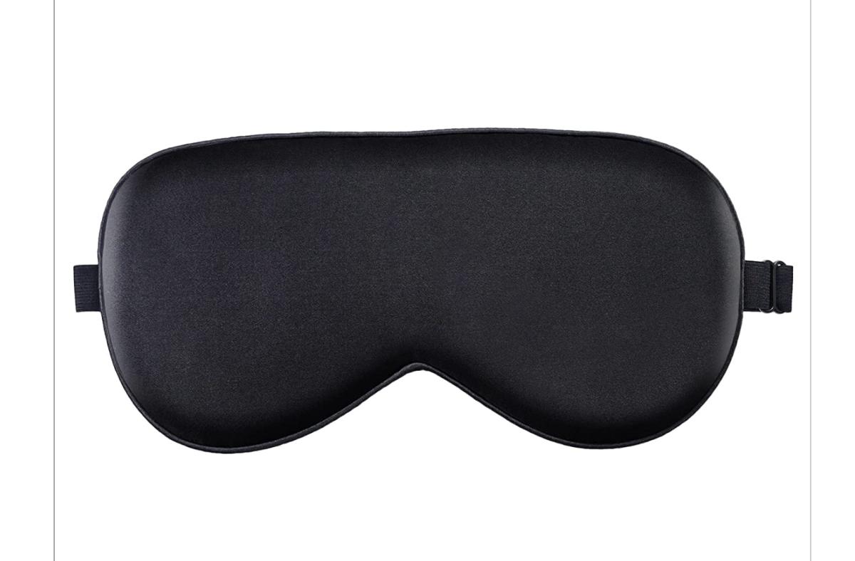 Yarall Double-Sided Natural Silk Sleep Mask for Men and Women