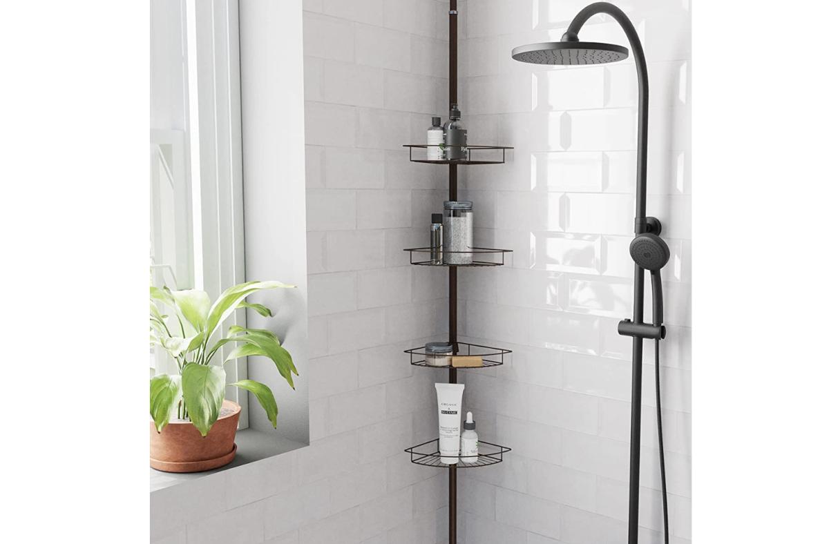 Tension Shower Pole Caddy
