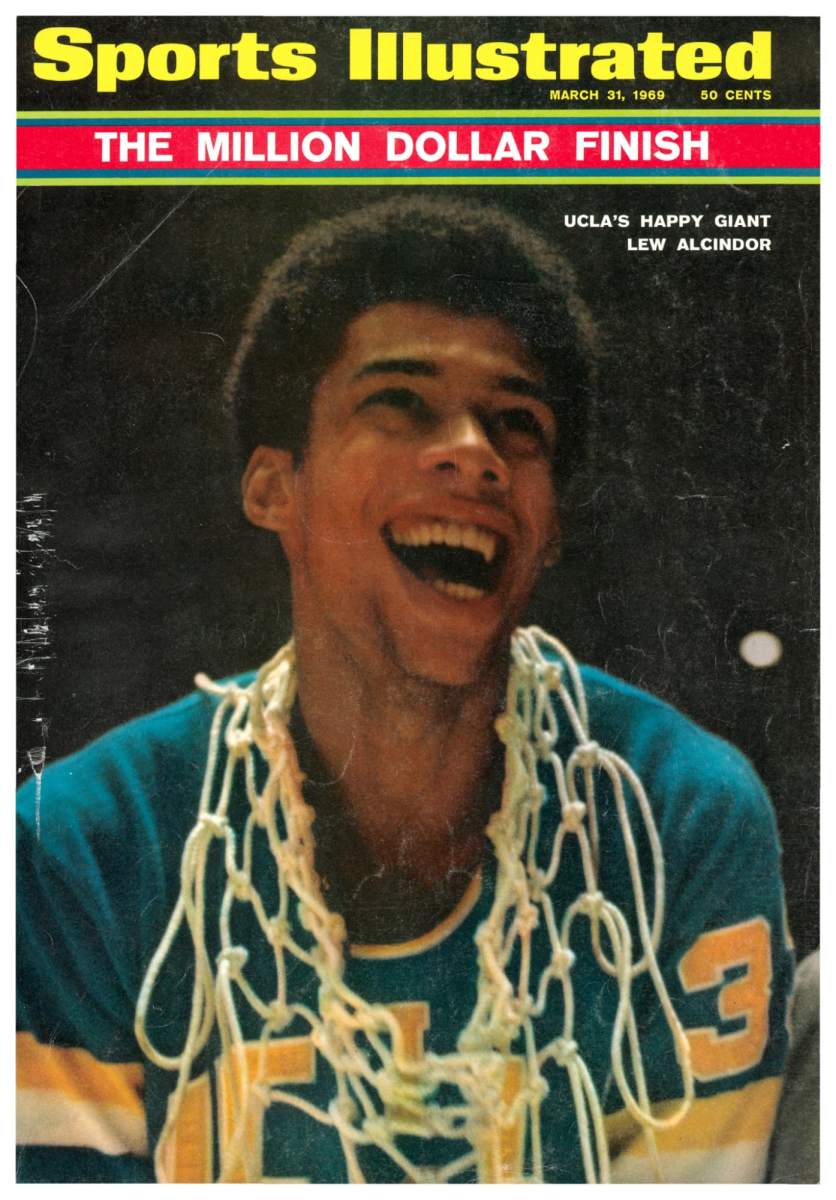 Lew Alcindor on the cover of Sports Illustrated