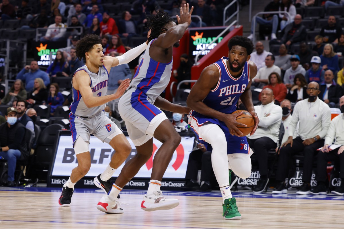 76ers vs. Pistons Game Odds, Betting Notes & Prediction for Thursday