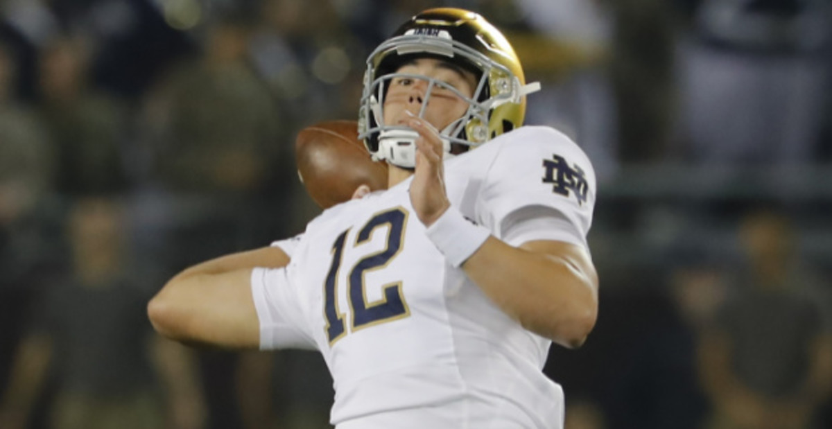 Tyler Buchner injury update Notre Dame QB out for season with shoulder