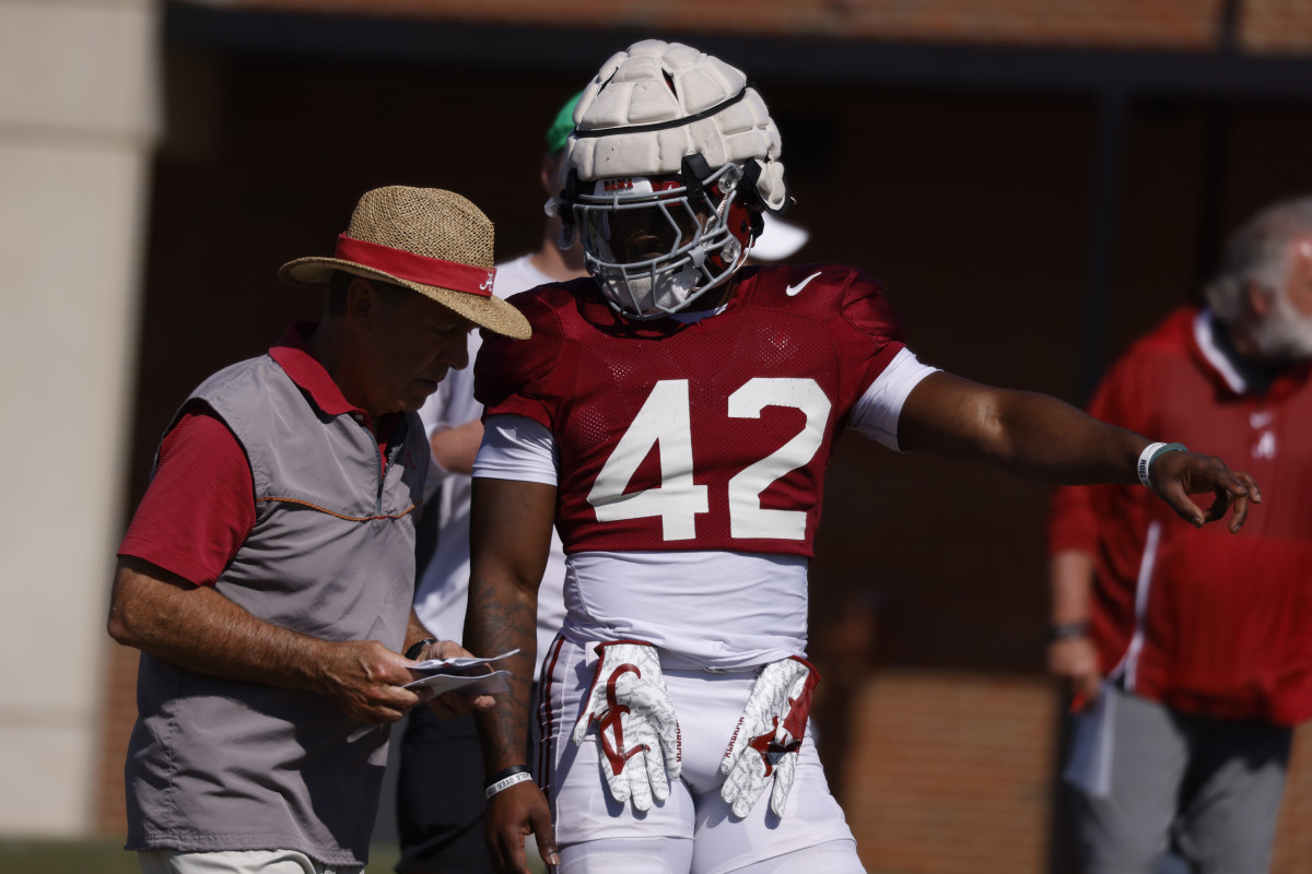 Scenes from Alabama Football Spring Practice No. 9 - Sports Illustrated ...