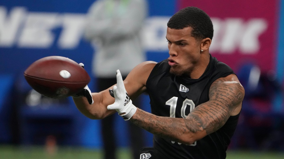 Western Michigan WR Skyy Moore (Kirby Lee/USA TODAY Sports)