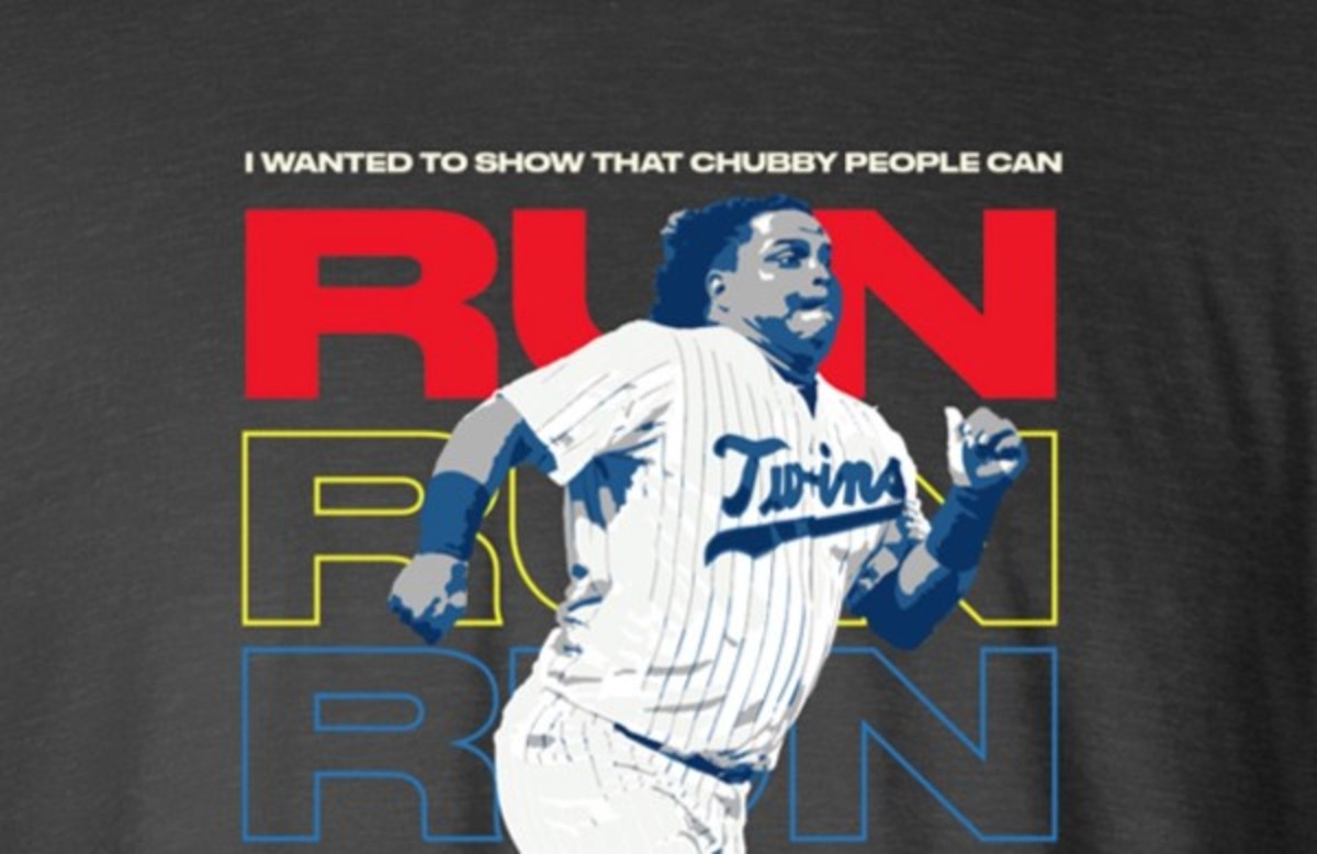 Twins giving away Willians Astudillo shirt with famous 'chubby people can  run' quote - Sports Illustrated Minnesota Sports, News, Analysis, and More