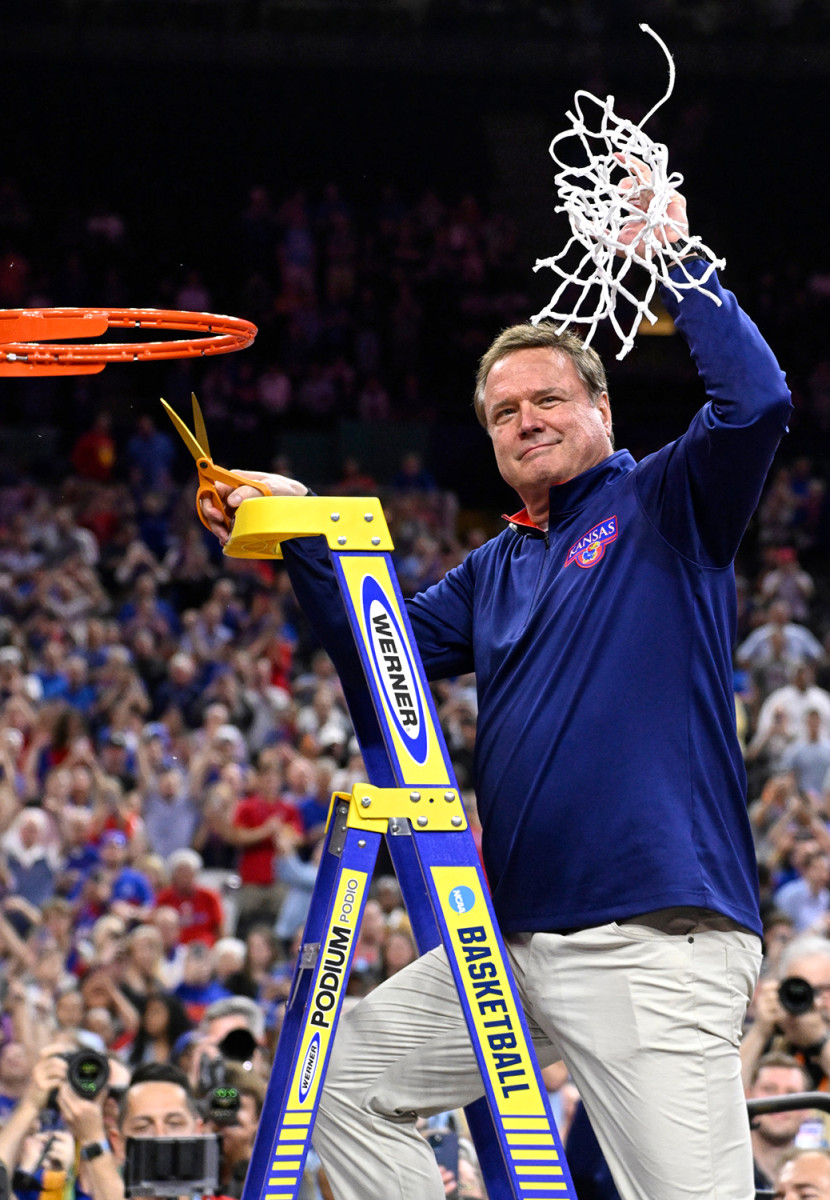 Self locked up his second national title with the Jayhawks.