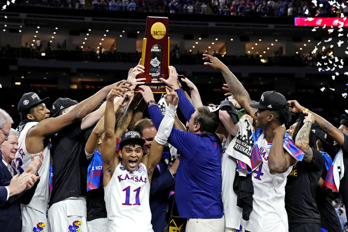 Kansas named 2022 NCAA Men's Basketball Champion after 72-69