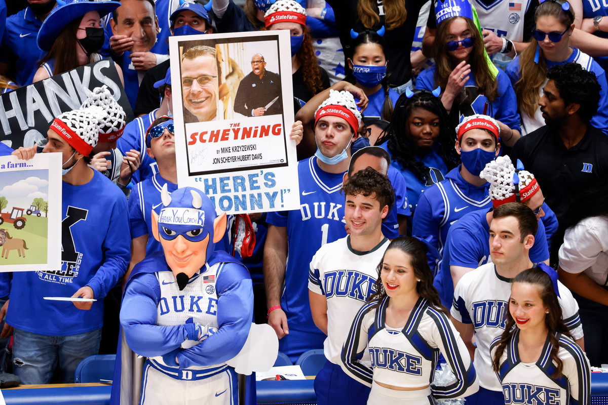 As much as fans may like their new leader, Scheyer will still report to Coach K Court. Students will still, presumably, camp out in Krzyzewskiville.