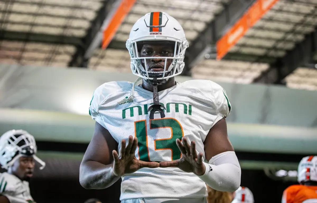 NFL Draft Profile Deandre Johnson, 34 Outside Linebacker, Miami