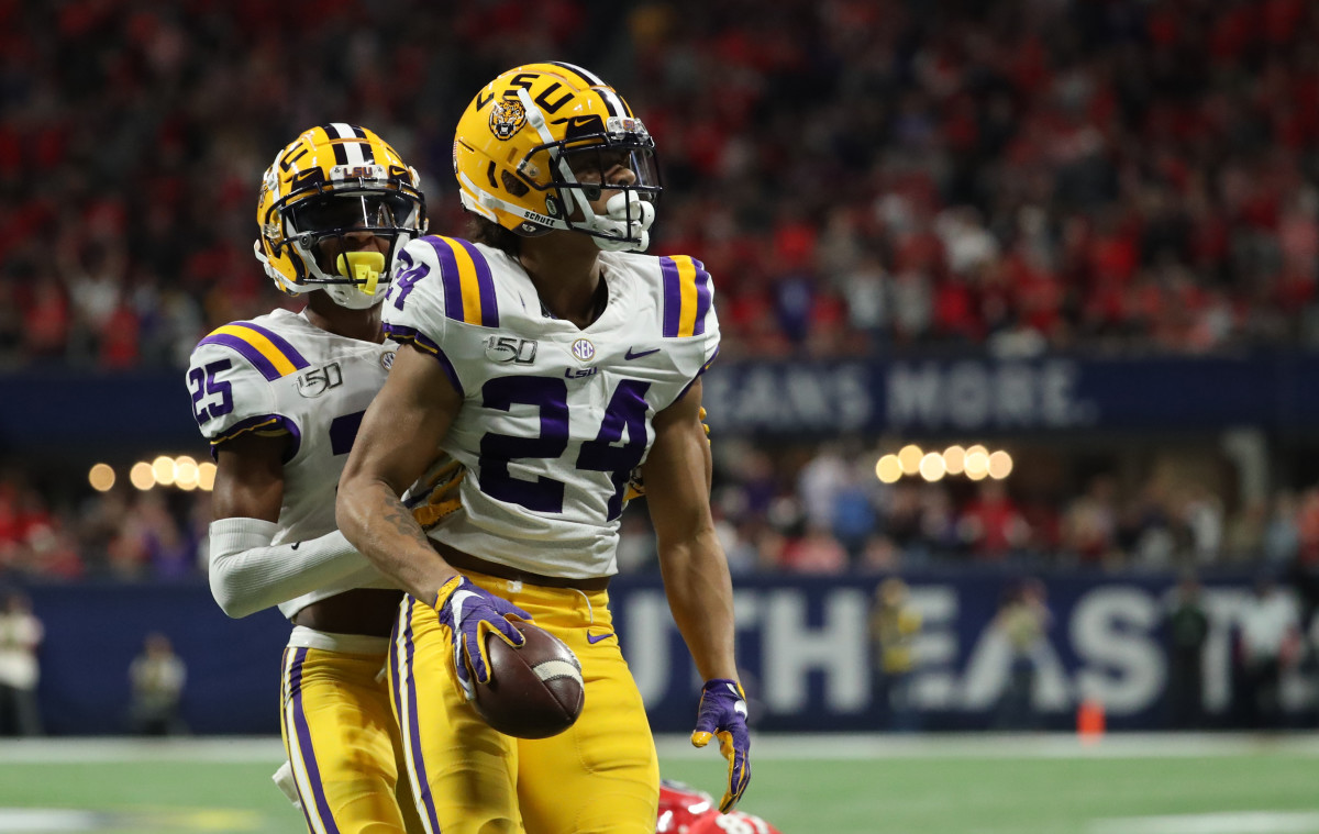 LSU CB Derek Stingley Sprints Through Pro Day; Washington Commanders Draft Target At No. 11