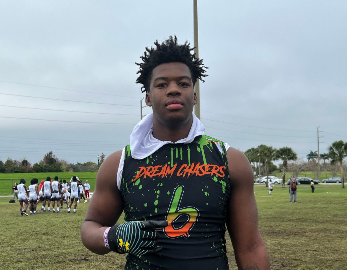 Gavin Hill Defensive End/Defensive Tackle Gainesville (Fla.) Buchholz 2023 - January of 2022, Battle Miami
