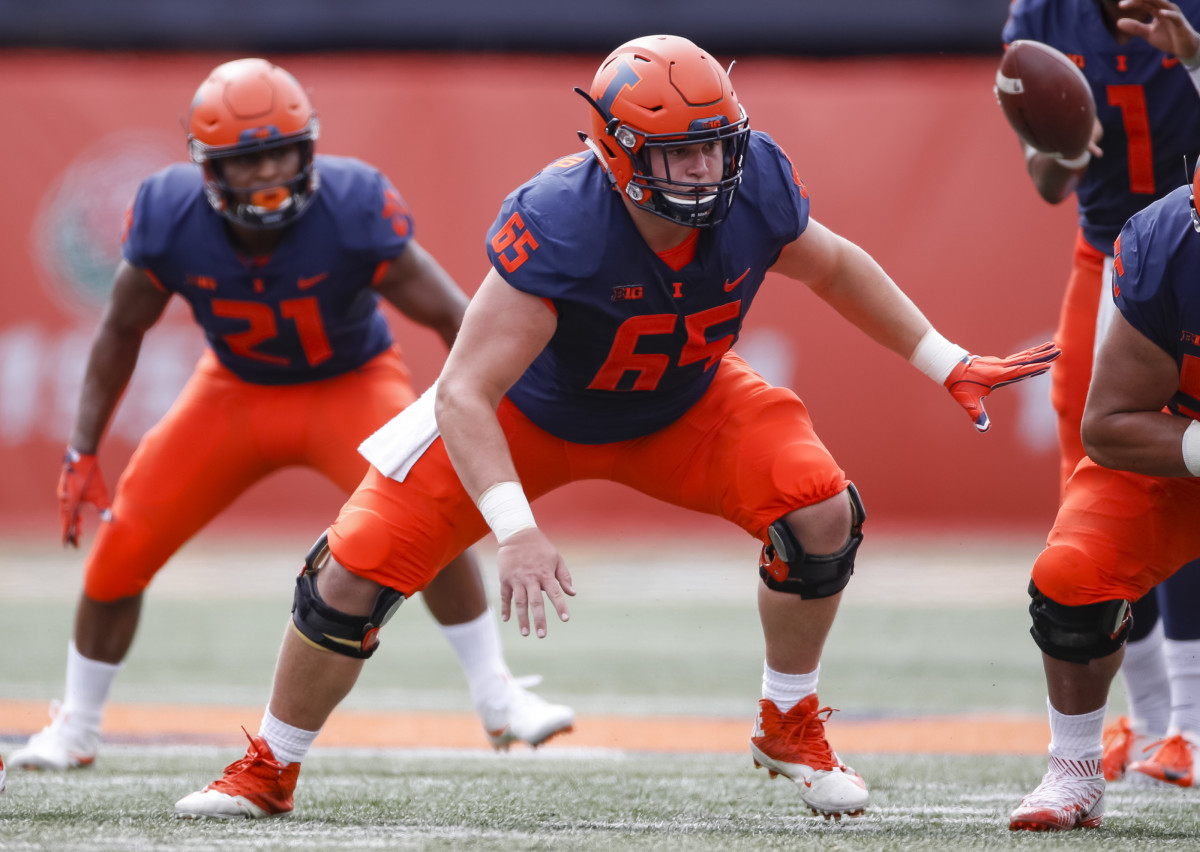 NFL Draft Profile Doug Kramer, Interior Offensive Lineman, Illinois