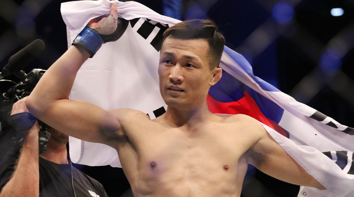 Chan Sung Jung UFC on ESPN+ 23 post-event facts: ‘Korean Zombie’ the featherweight bonus king