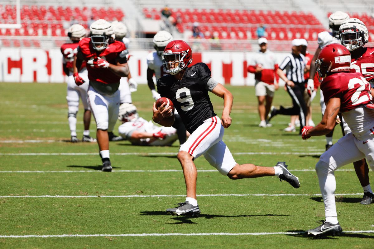 Bryce Young, April 9, 2022 scrimmage