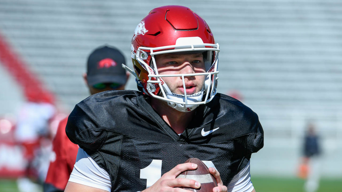 Cade Fortin-Spring Practice