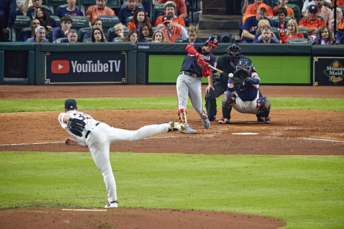 Juan Soto crushes a go-ahead two-run homer off Justin Verlander in Game 6 of the 2019 World Series.