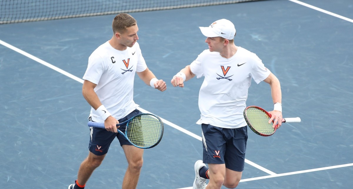 Gianni Ross and Jeffrey von der Schulenburg, Virginia Cavaliers men's tennis