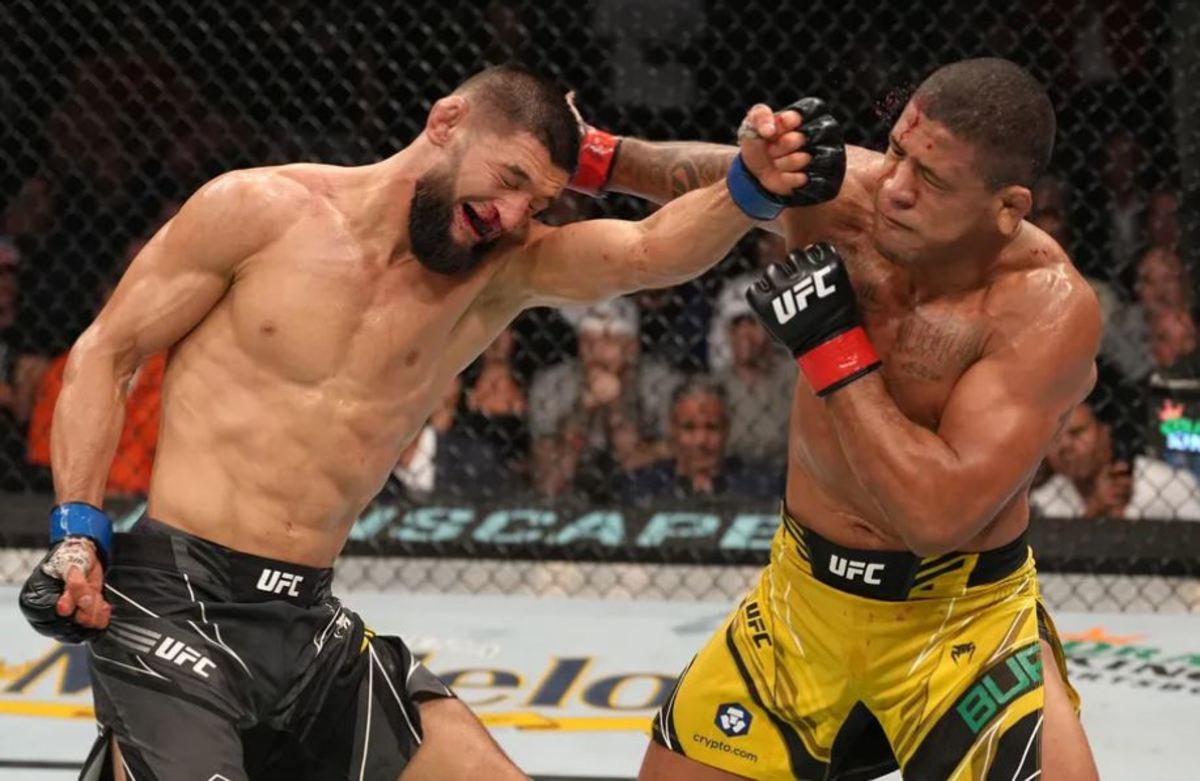 Khamzat Chimaev and Gilbert Burns earned Fight of the Night honors at UFC 273. 