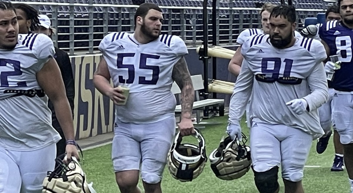 Jacob Bandes has a new number (55) and a new haircut.