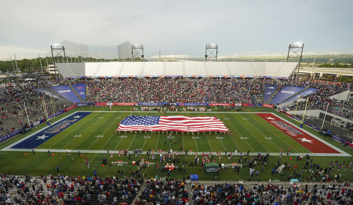 The USFL Championship will take place on Sunday of July Fourth weekend.