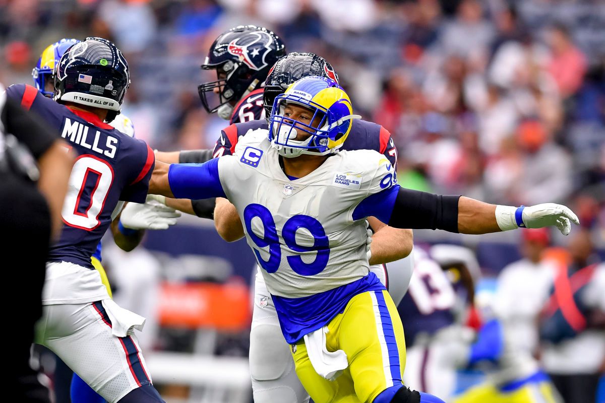 Aaron Donald and Davis Mills