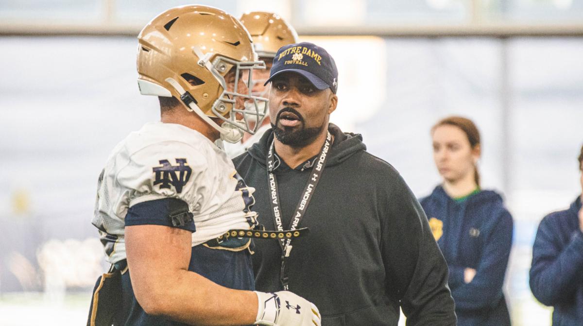 Notre Dame Building A Strong Early Connection With 2024 Edge Ernest