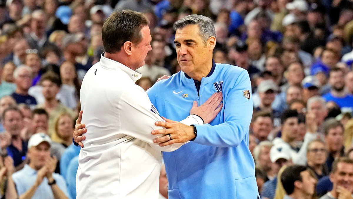 Bill Self and Jay Wright