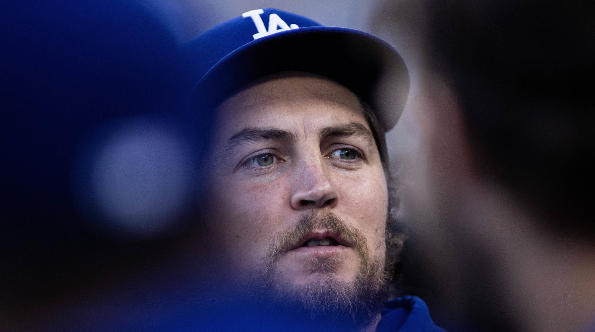 Trevor Bauer of the Los Angeles Dodgers during their MLB, Baseball Herren, USA season game with the Chicago Cubs on Friday, June 25, 2021, at Dodger Stadium in Los Angeles, California.