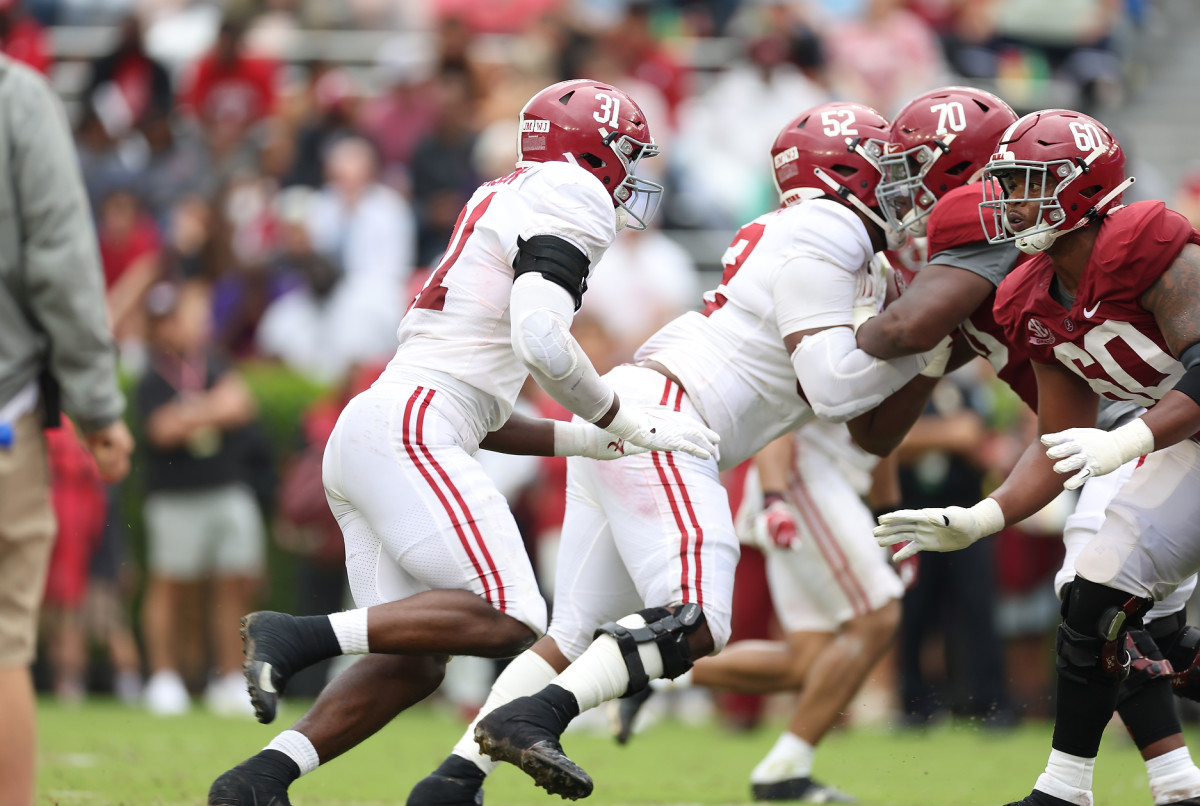 Will Anderson Jr. Heads 'Special' Front Seven Developing for Alabama