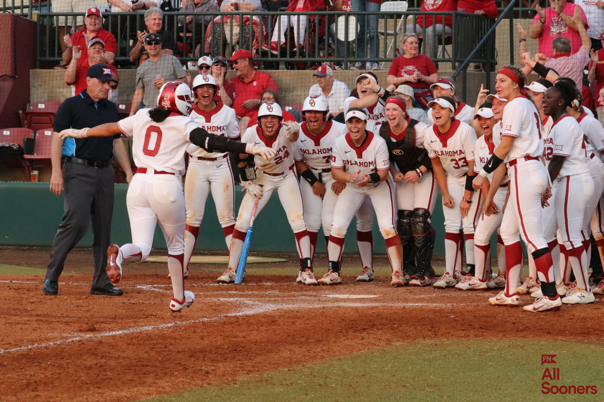 Oklahoma Softball: Sooners Blast Past Iowa State in Game 2 of Double Header