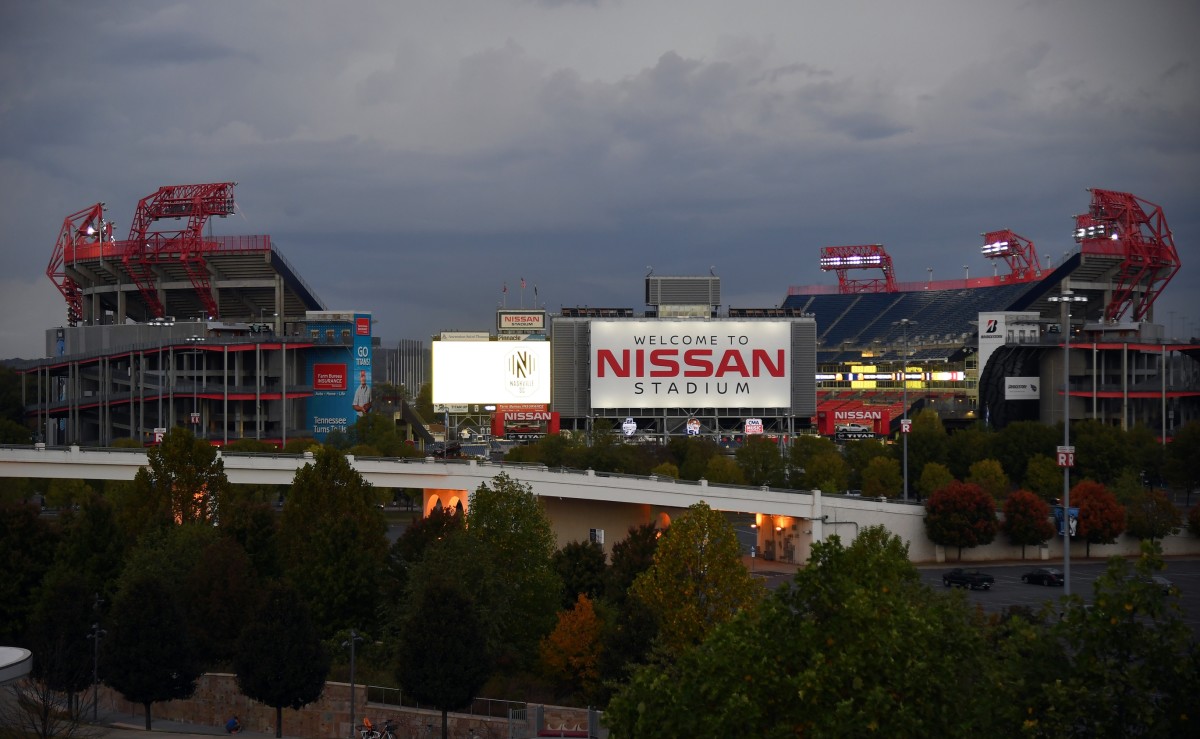 General view Nissan Stadium before the match between the Nashville SC and the New England Revolution.