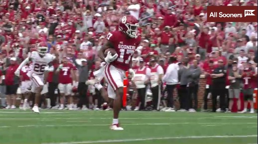 WATCH Oklahoma Spring Game Highlights Sports Illustrated Oklahoma