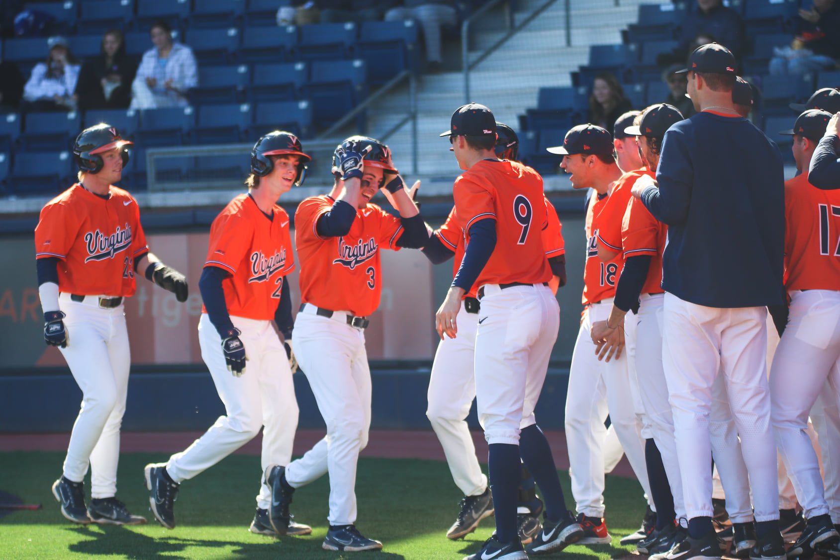 Virginia Completes Sweep With 10-3 Win Against North Carolina