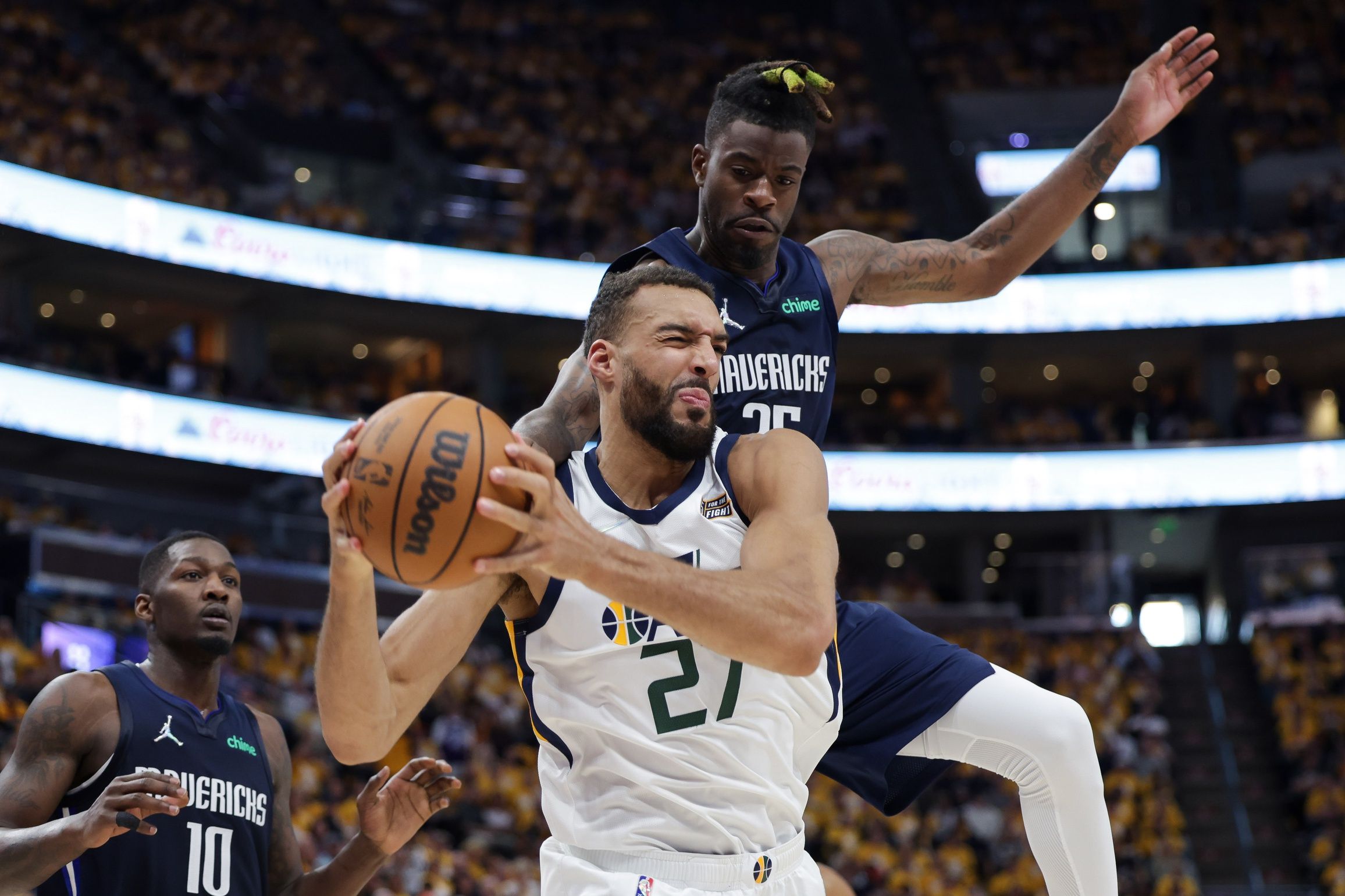 Utah Jazz Center Rudy Gobert Fined by NBA for 'Profane Language' During TV Broadcast - Vimarsana News