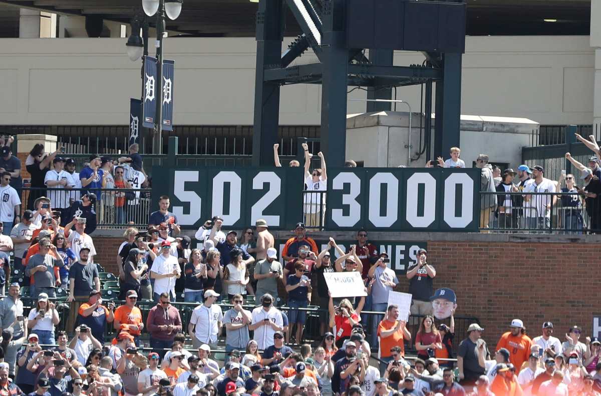 Future Hall of Famer Miguel Cabrera hits 3,000 milestone at Comerica Park in downtown Detroit