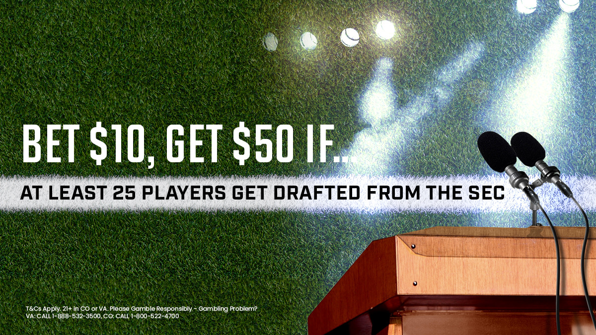 Free Money with thisundefinedNo Brainer Bet: 65 Players from the SEC were drafted in 2021!